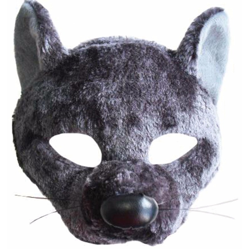Afbeelding Rat masker met geluid door Animals Giftshop
