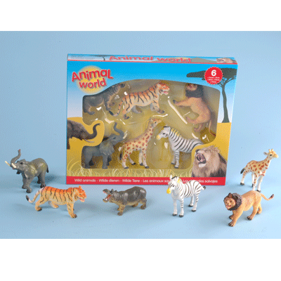 Afbeelding Safari plastic dieren door Animals Giftshop