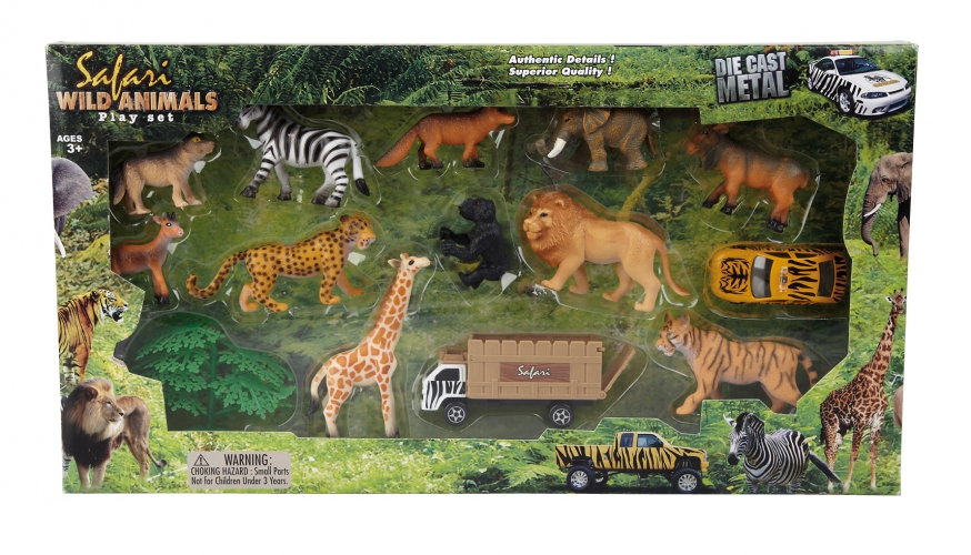 Safari speelset voor kinderen