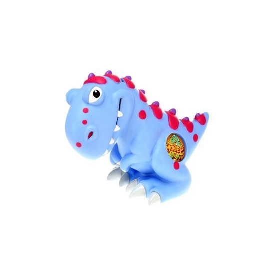 Spaarpot dinosaurus blauw