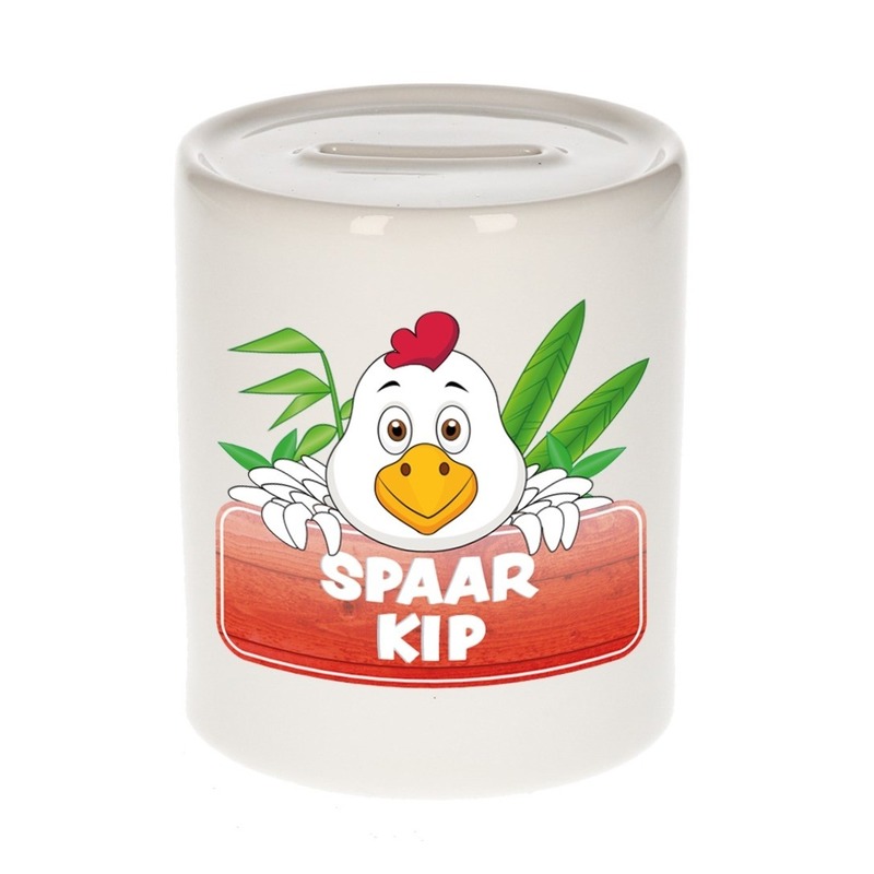 Afbeelding Spaarpot van de spaar kip Chicky 9 cm door Animals Giftshop