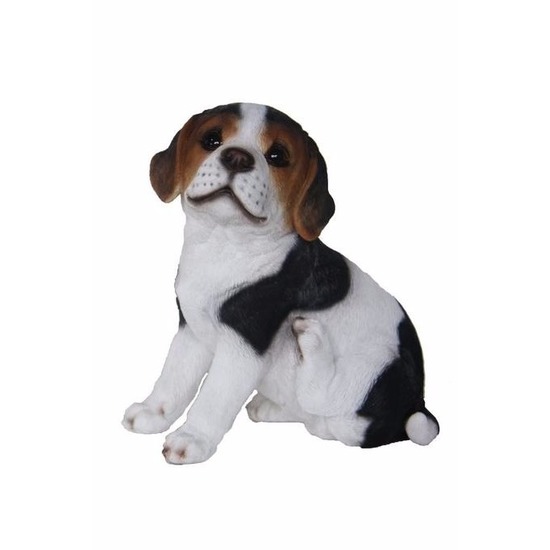 Afbeelding Tuinbeeld Beagle hond pup type 2 door Animals Giftshop