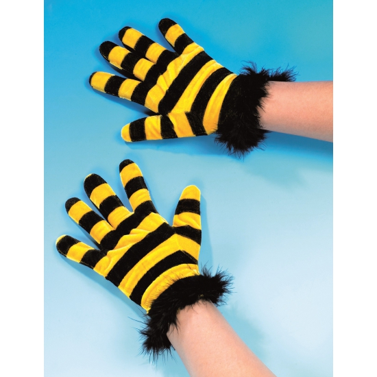 Afbeelding Verkleed handschoenen bijen motief door Animals Giftshop