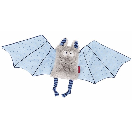 Afbeelding Vleermuizen knuffeltje blauw/grijs door Animals Giftshop