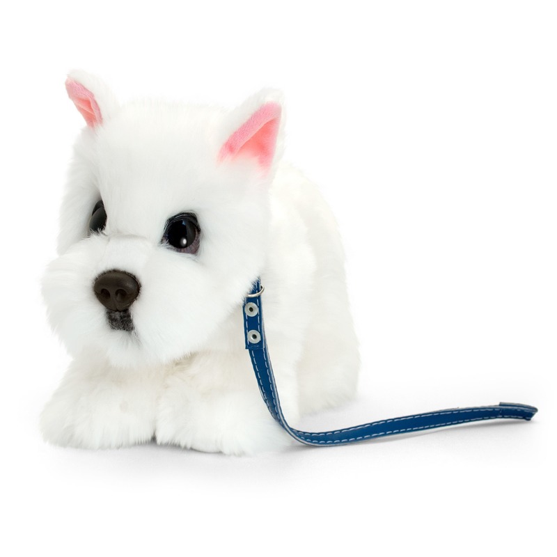 Afbeelding Westie honden knuffeldier wit 30 cm door Animals Giftshop
