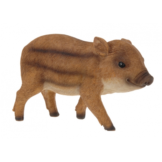 Afbeelding Wils zwijn beeldje lopend 21 cm door Animals Giftshop