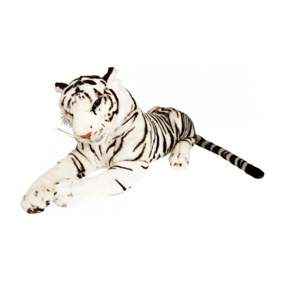 Afbeelding Witte tijger 100 cm door Animals Giftshop