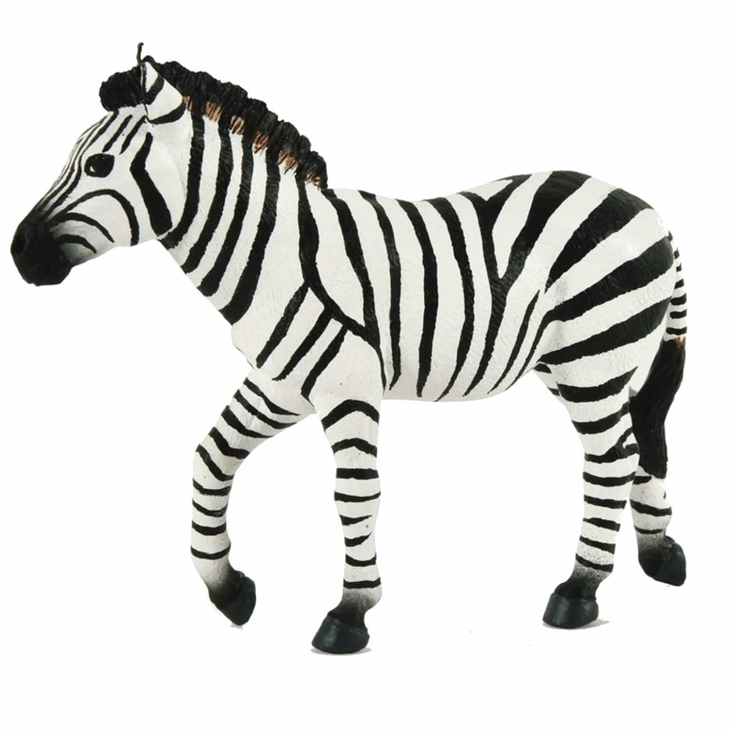 Zebra speeldiertje 10 cm