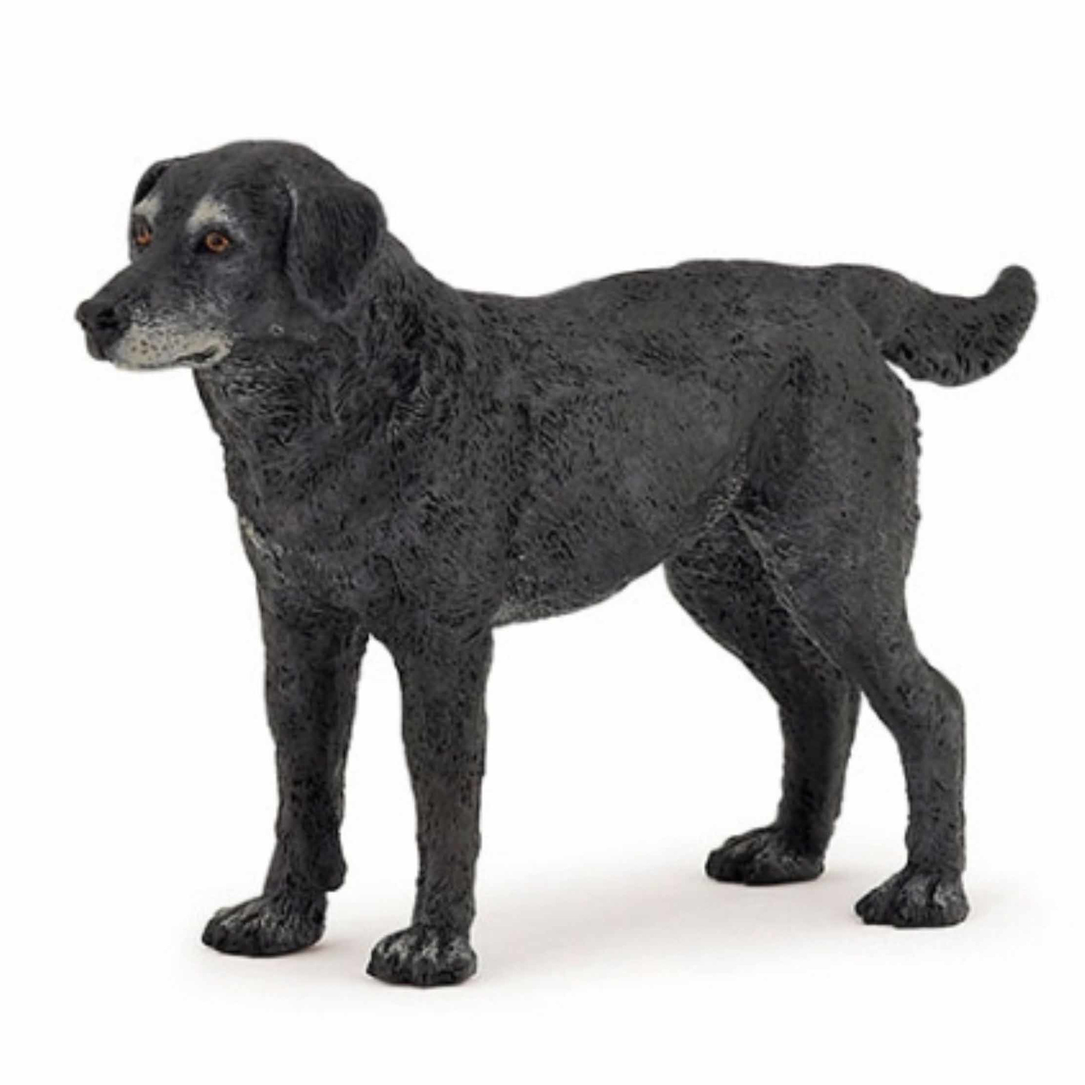 Afbeelding Zwarte hond speeldiertje 10 cm door Animals Giftshop