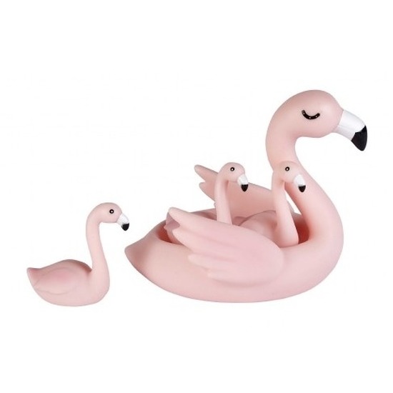 Badspeeltjes set flamingos