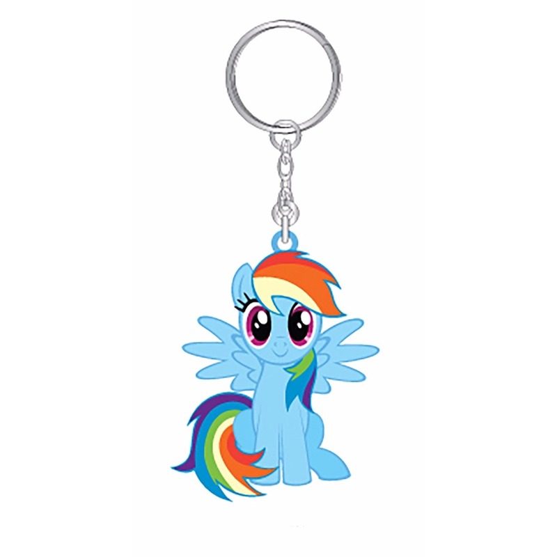 Blauw My Little Pony sleutelhangertje Rainbow Dash voor meisjes