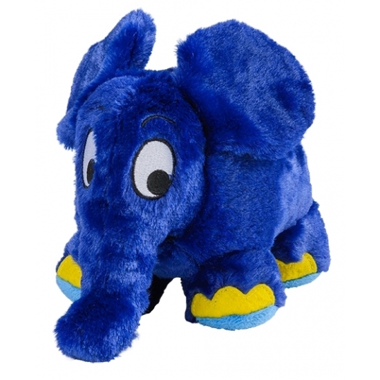 Blauwe olifanten heatpack/coldpack knuffels 29 cm knuffeldieren