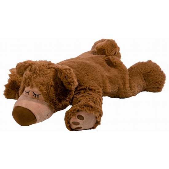 Bruine beren heatpack/coldpack knuffels 32 cm knuffeldieren