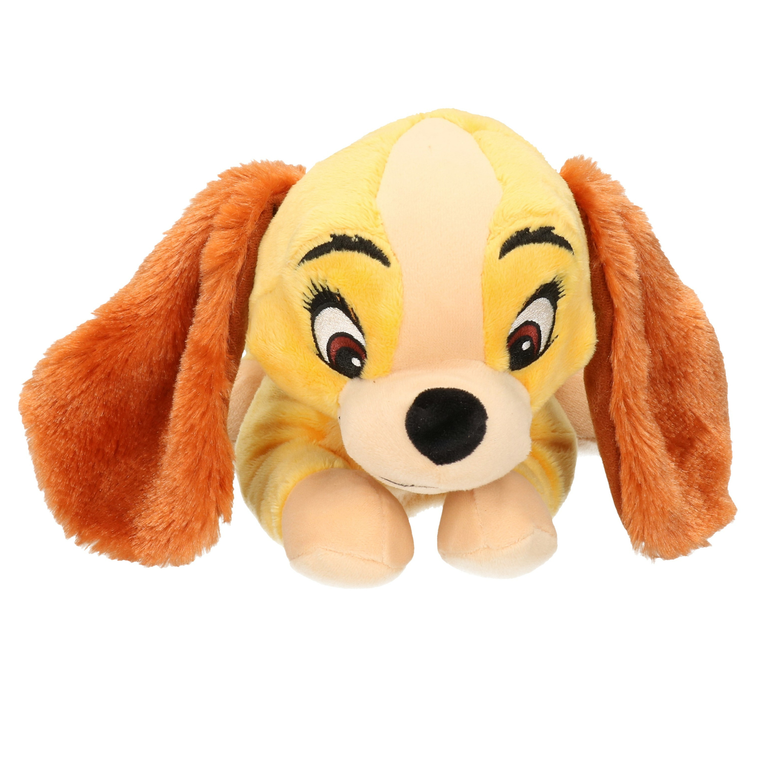 Bruine Disney Lady hond knuffels 25 cm knuffeldieren