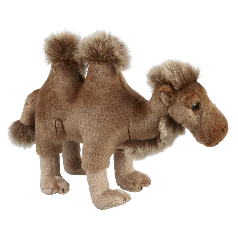 Bruine kamelen knuffels 28 cm knuffeldieren