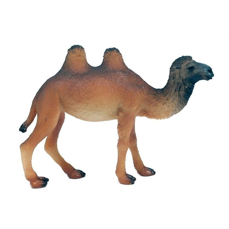 Afbeelding Bruine speelgoed kameel 10 cm door Animals Giftshop