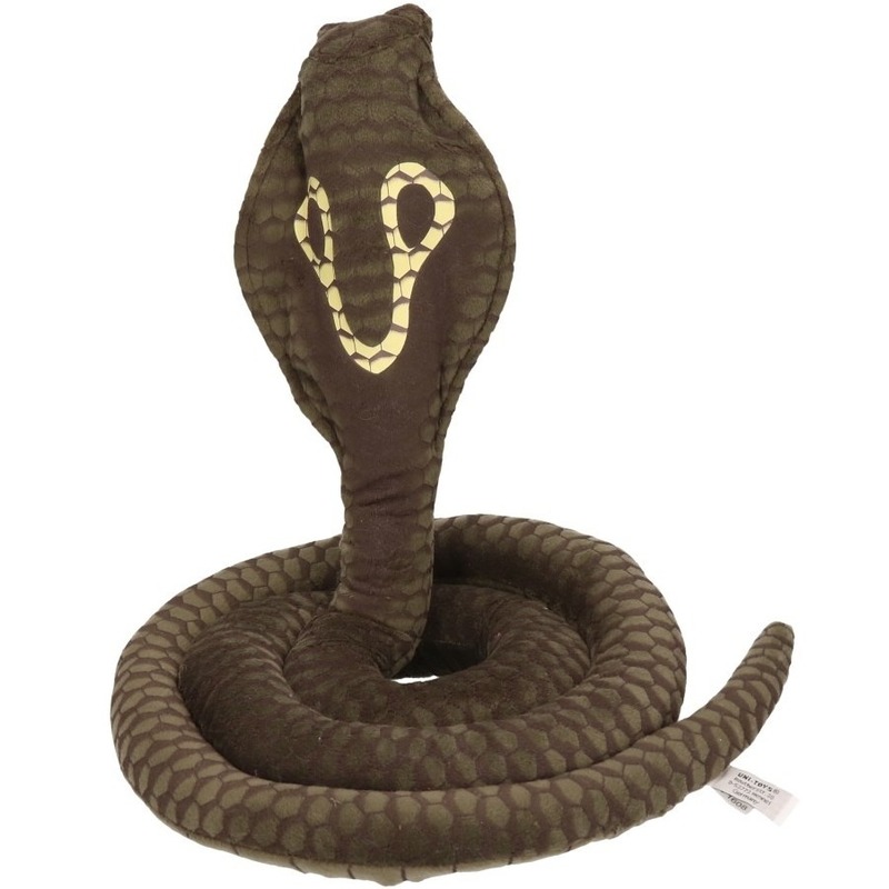 Cobra knuffel 170 cm