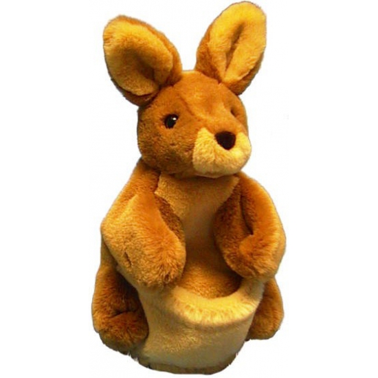 Afbeelding Dieren handpop kangoeroe door Animals Giftshop