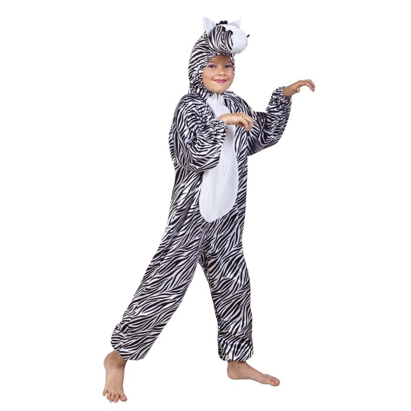 Dieren kostuum zebra voor kinderen