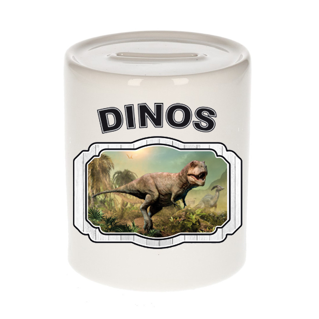 Dieren liefhebber t-rex dinosaurus spaarpot - dinosaurussen cadeau