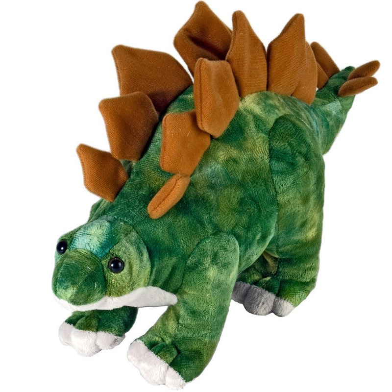 Afbeelding Dino Stegosaurus knuffeldier 25 cm pluche door Animals Giftshop