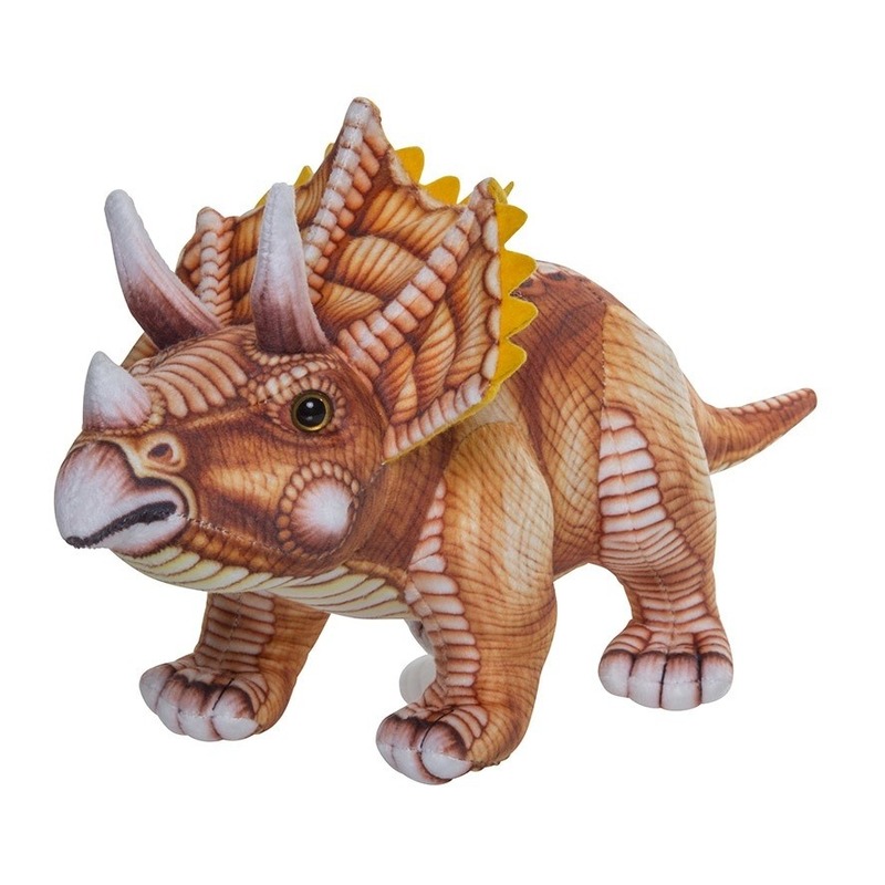 Dinoknuffel triceratops 43 cm