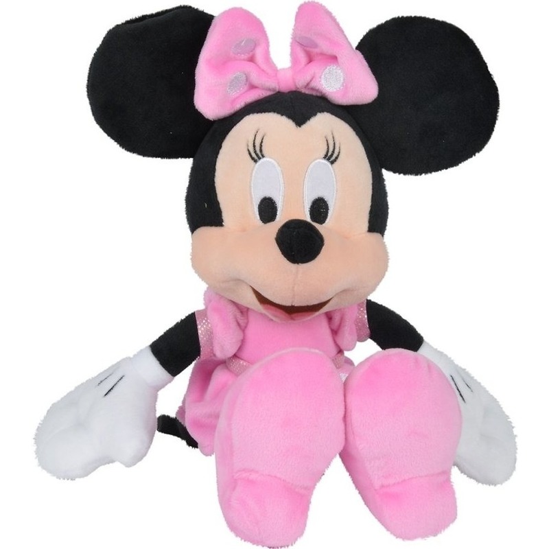 Afbeelding Disney Minnie Mouse knuffels 25 cm knuffeldieren door Animals Giftshop