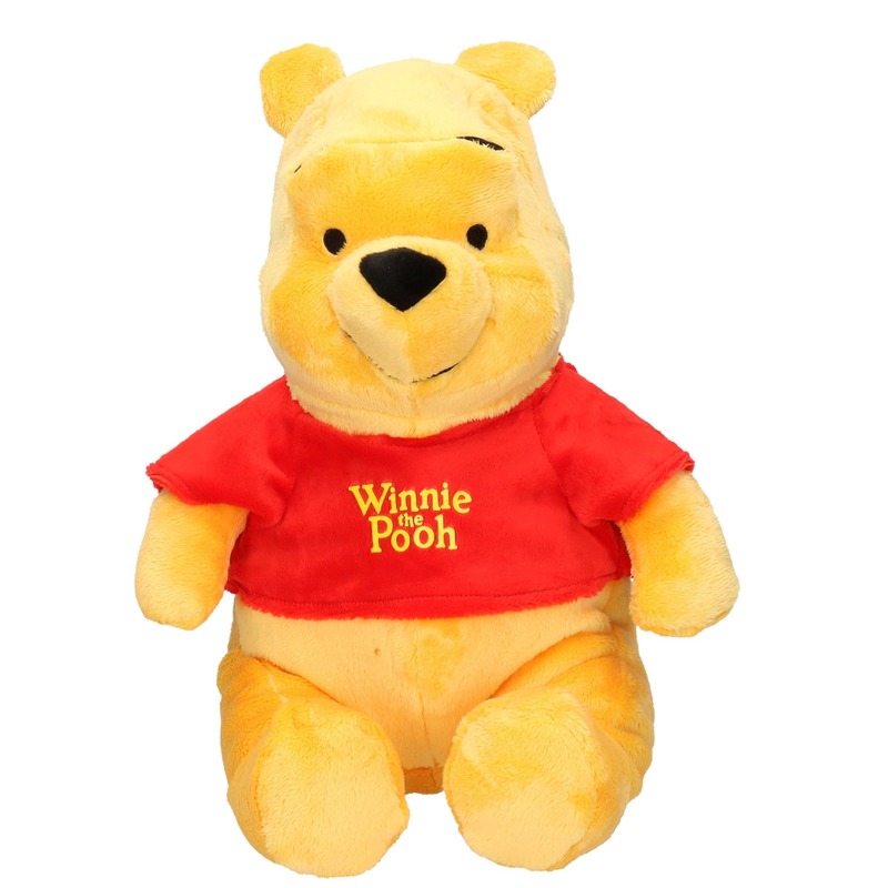 Afbeelding Disney Winnie the Pooh knuffel 43 cm knuffeldieren door Animals Giftshop