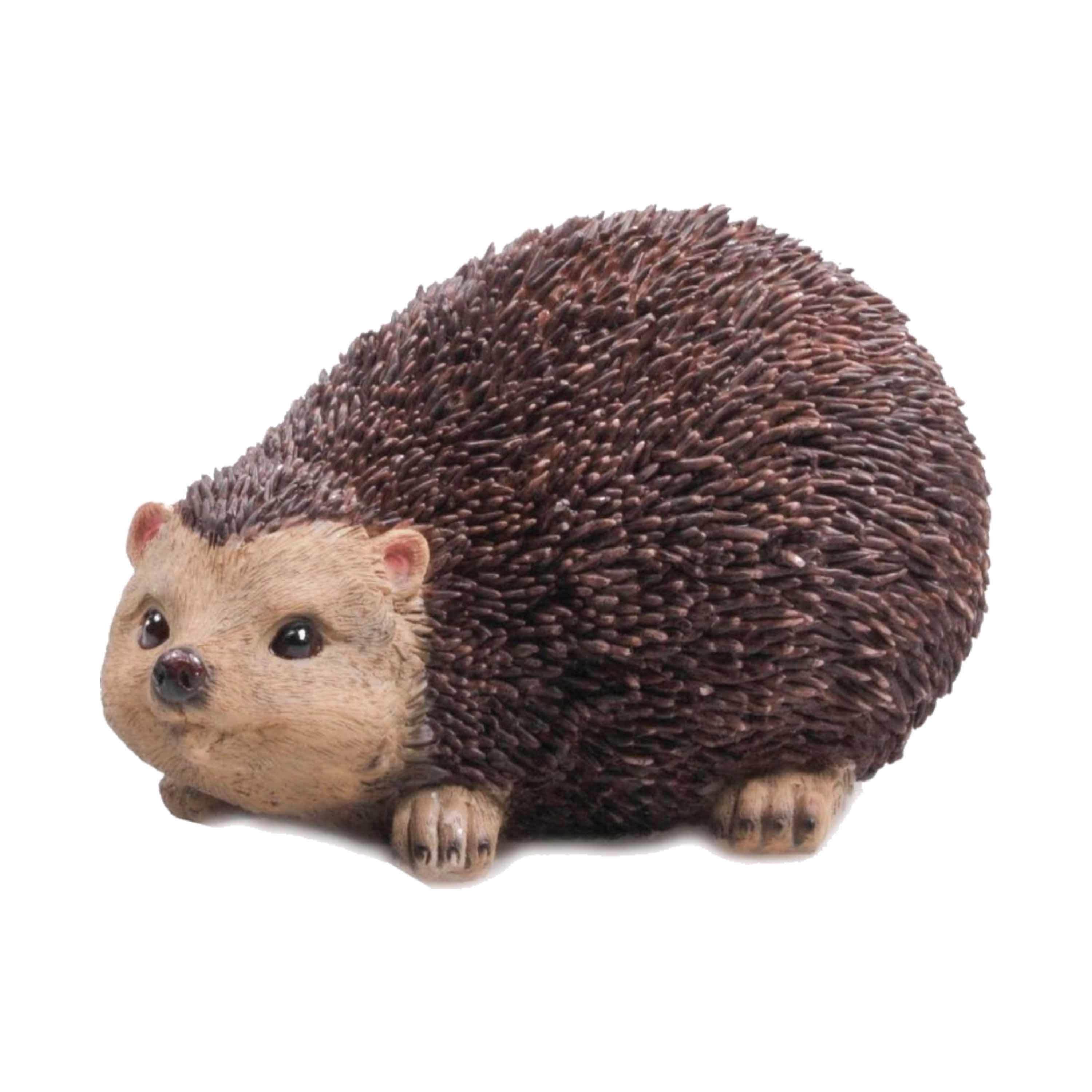 Afbeelding Egel beeldje bruin 13 cm door Animals Giftshop