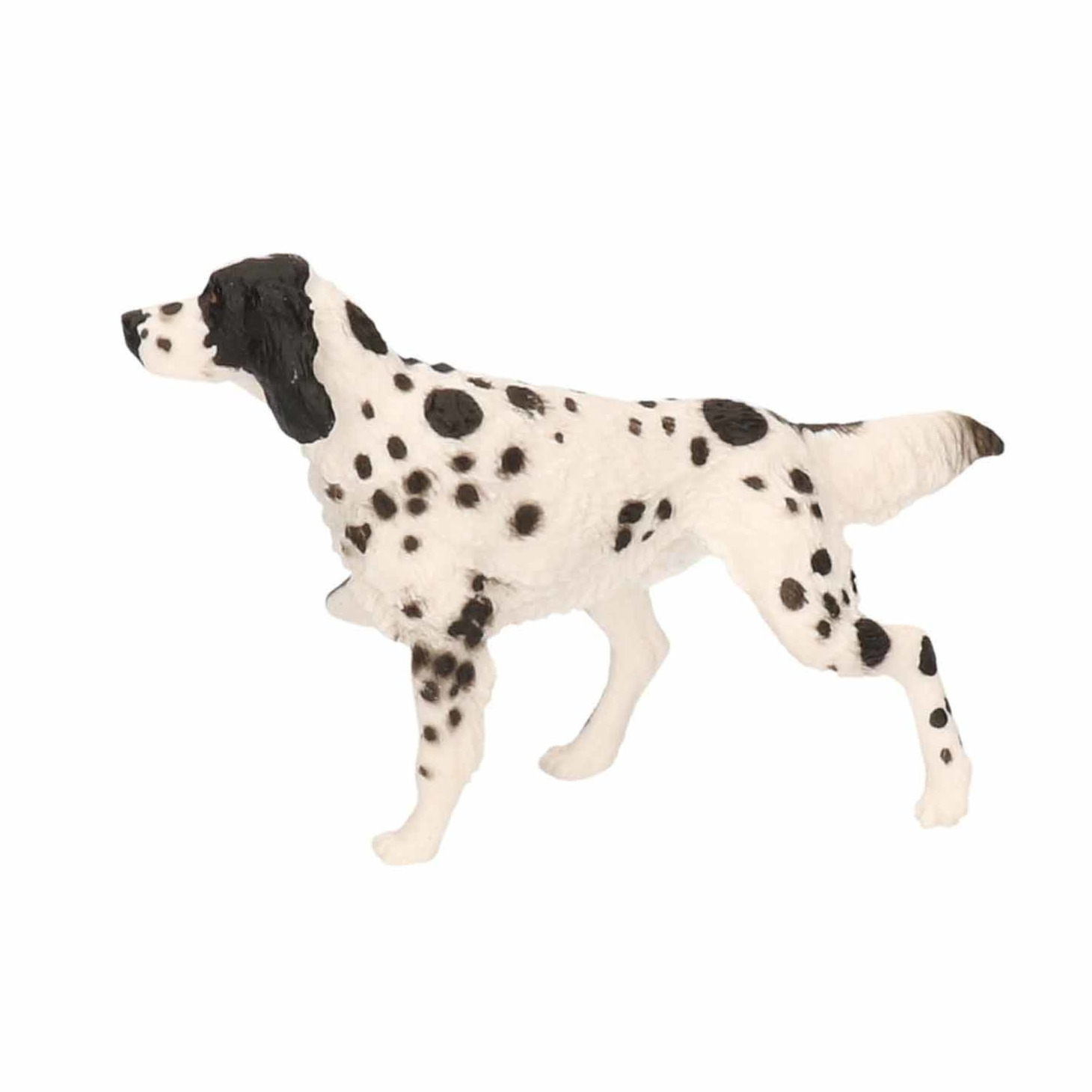 Afbeelding Engelse Setter hond plastic door Animals Giftshop