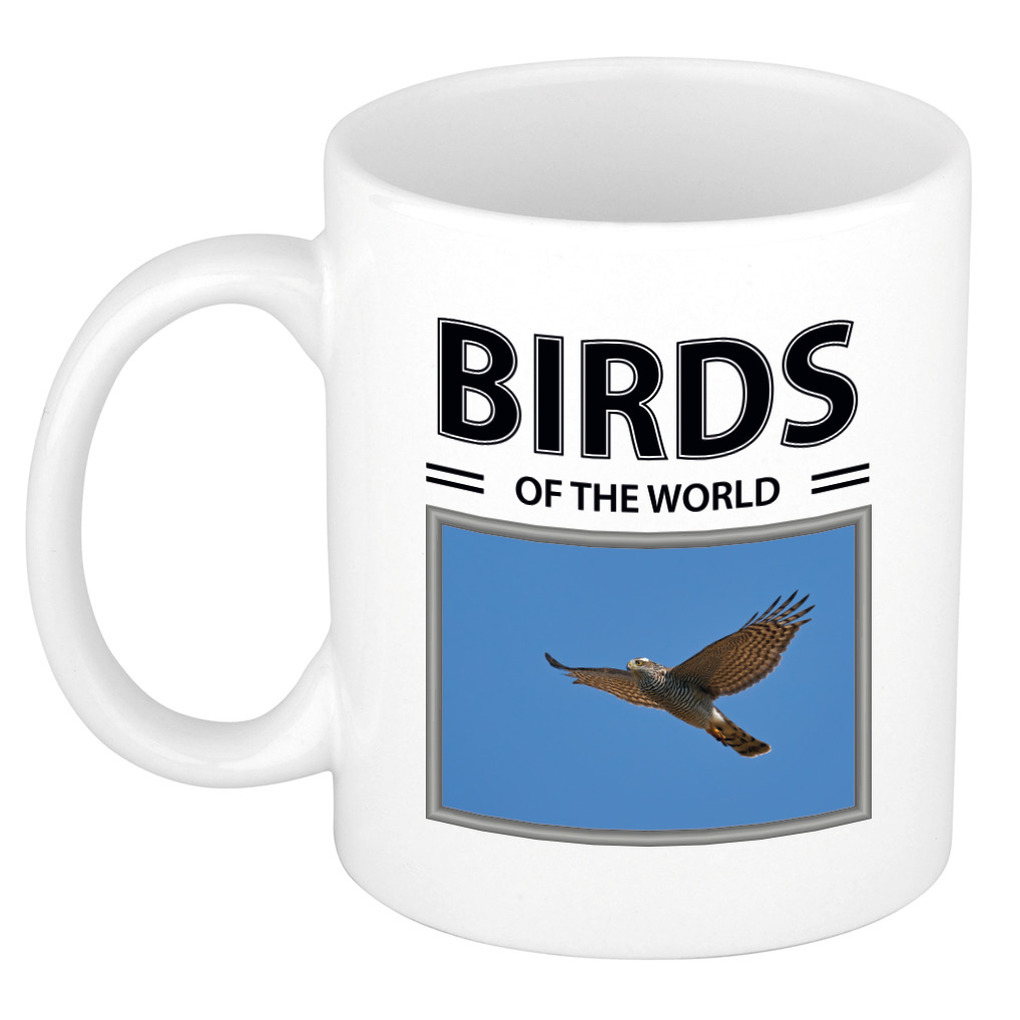 Foto mok Havik beker birds of the world cadeau Havik roofvogels liefhebber