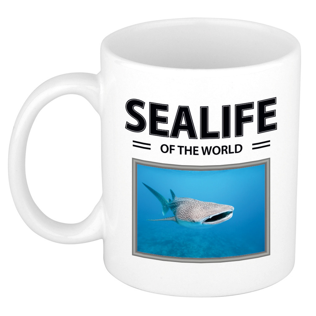 Foto mok Walvishaai beker sealife of the world cadeau Haaien liefhebber