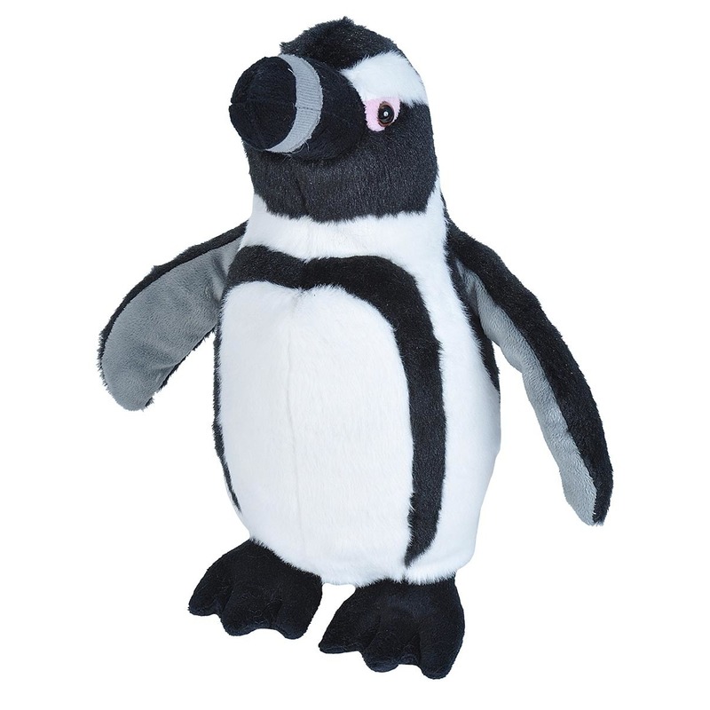 Gekleurde pinguins knuffels 35 cm knuffeldieren