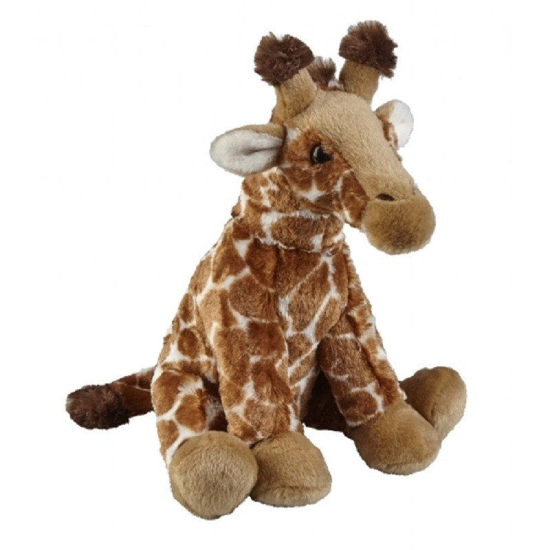 Gevlekte giraffe knuffel 30 cm knuffeldieren