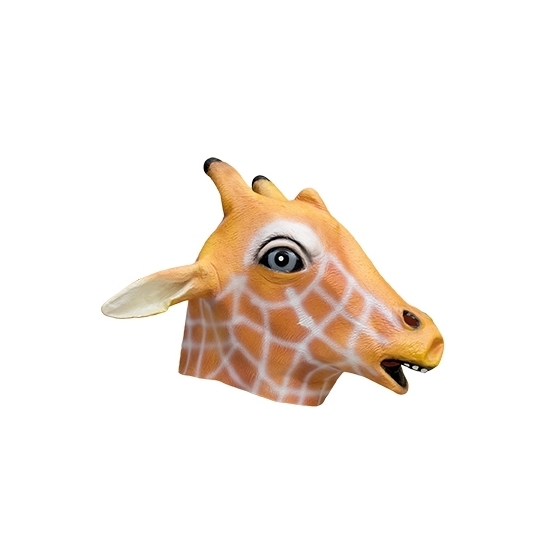Giraffe dierenkop masker