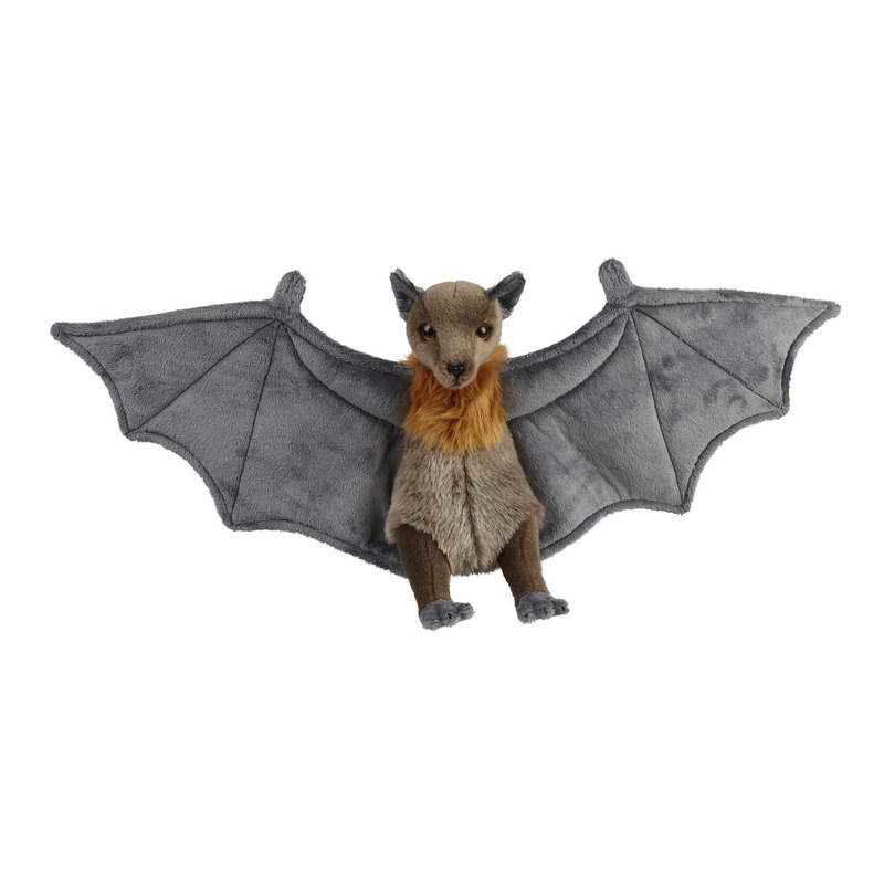 Afbeelding Grijze vleermuizen knuffels 36 cm knuffeldieren door Animals Giftshop