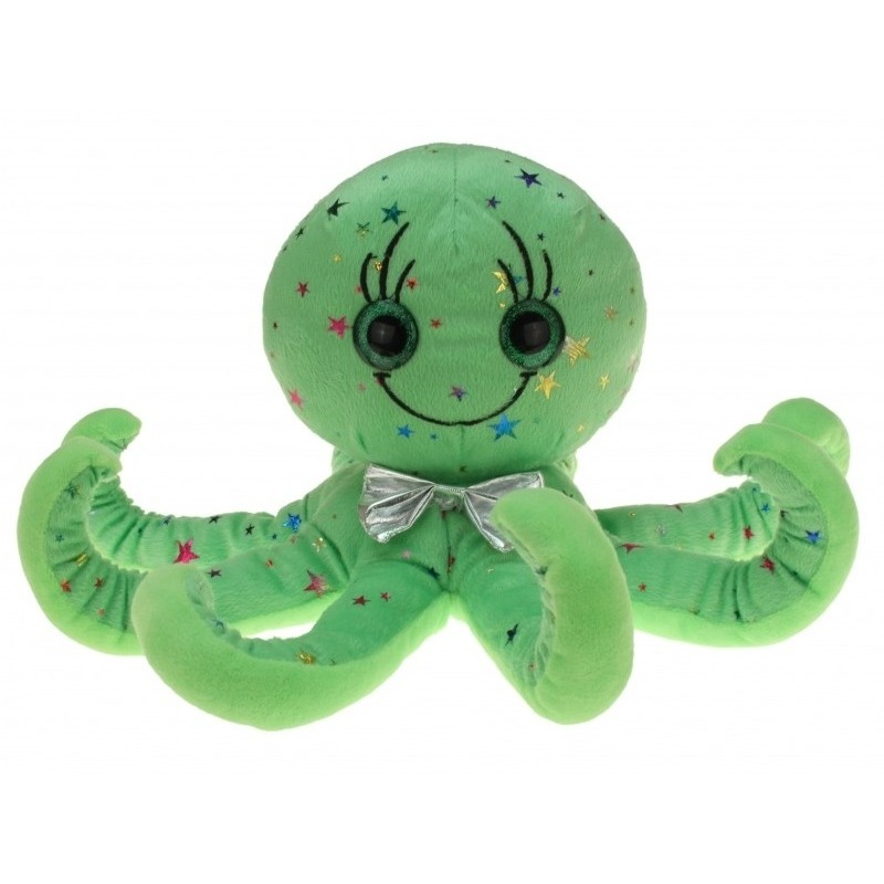 Groene octopus pluche knuffels 40 cm