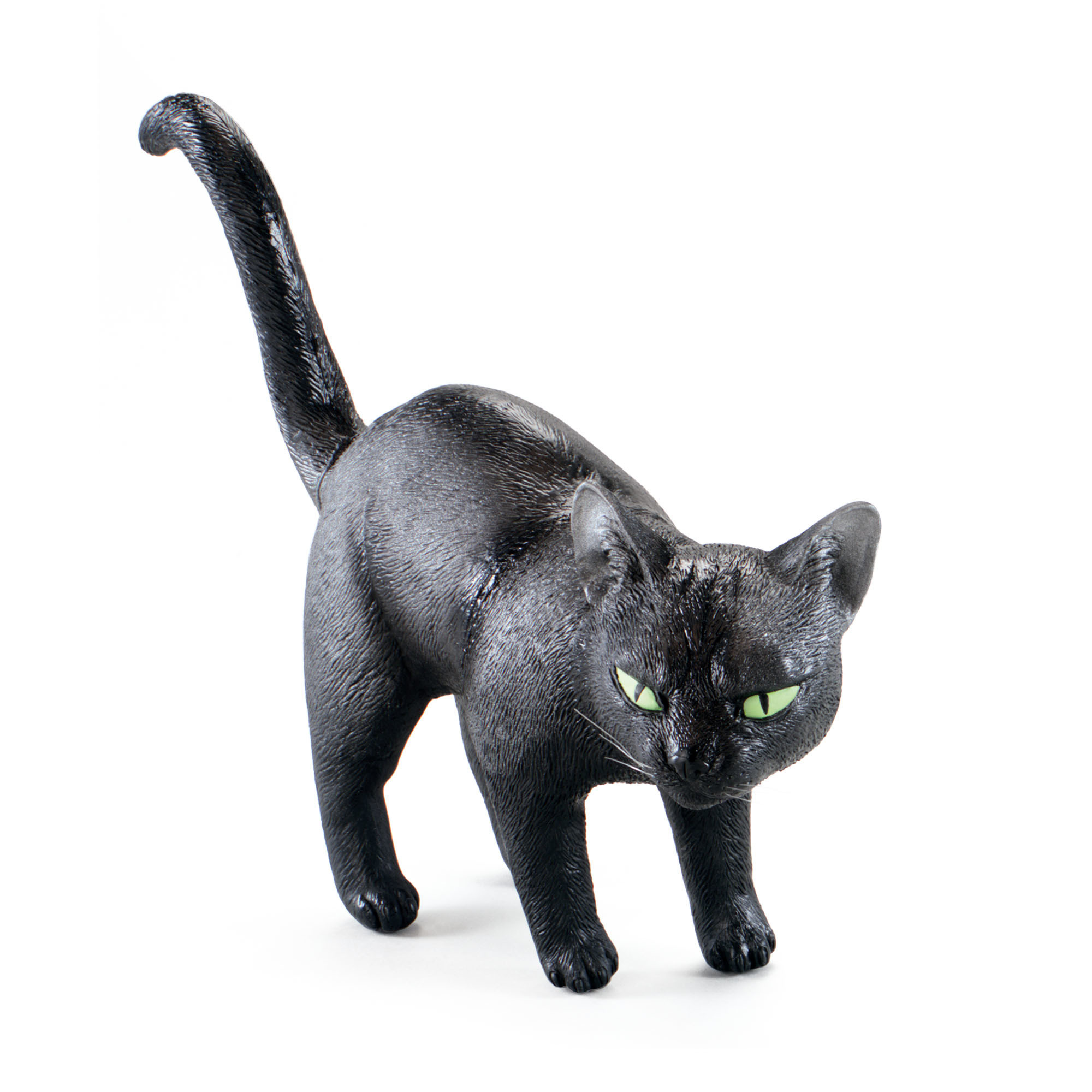 Halloween - Halloween zwarte kat horror decoratie 23 cm