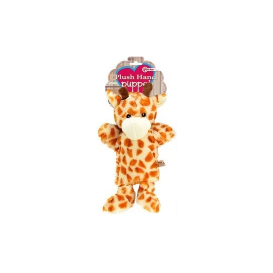 Handpop girafje 21 cm