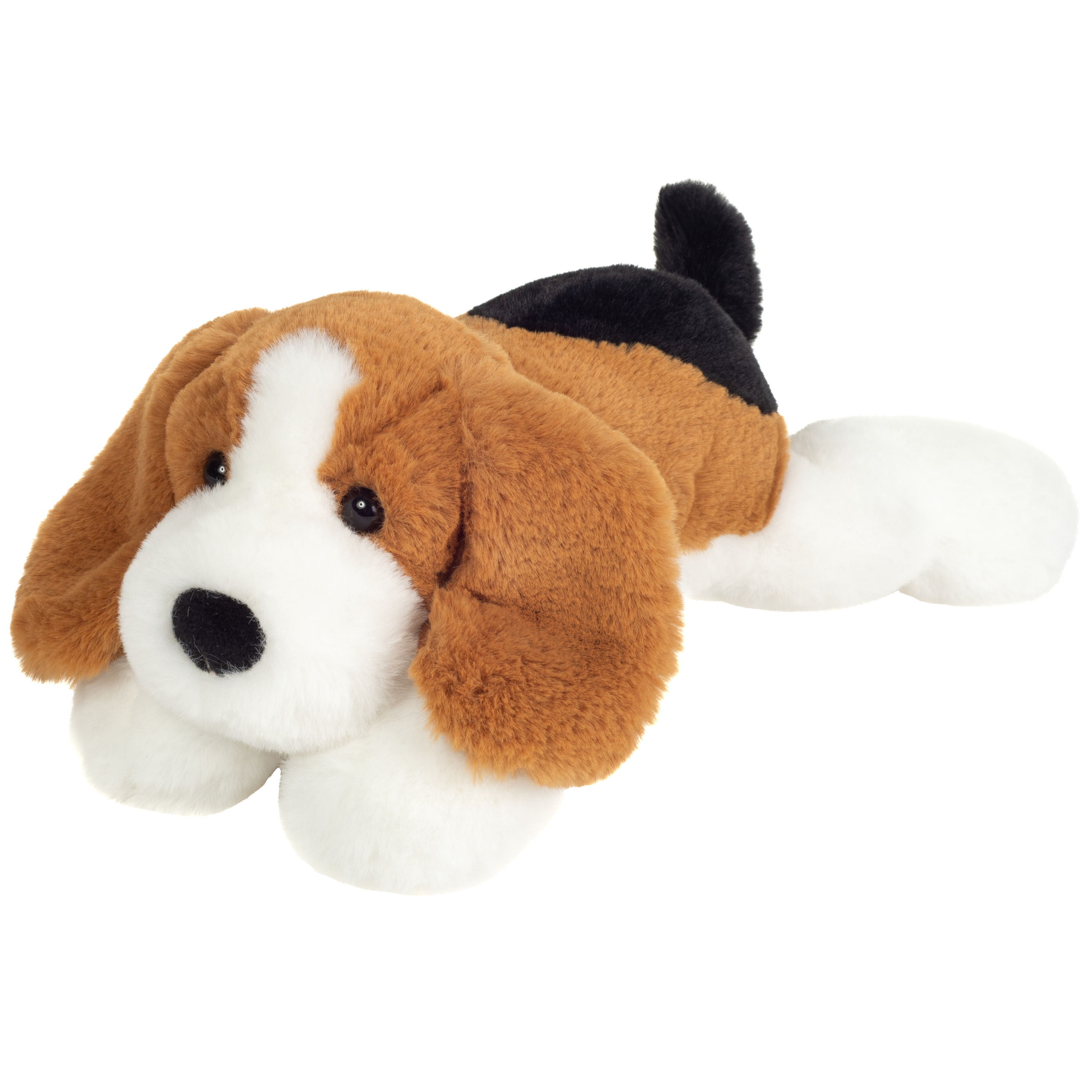 Hermann Teddy Knuffeldier hond Beagle pluche premium knuffels multi kleur 29 cm