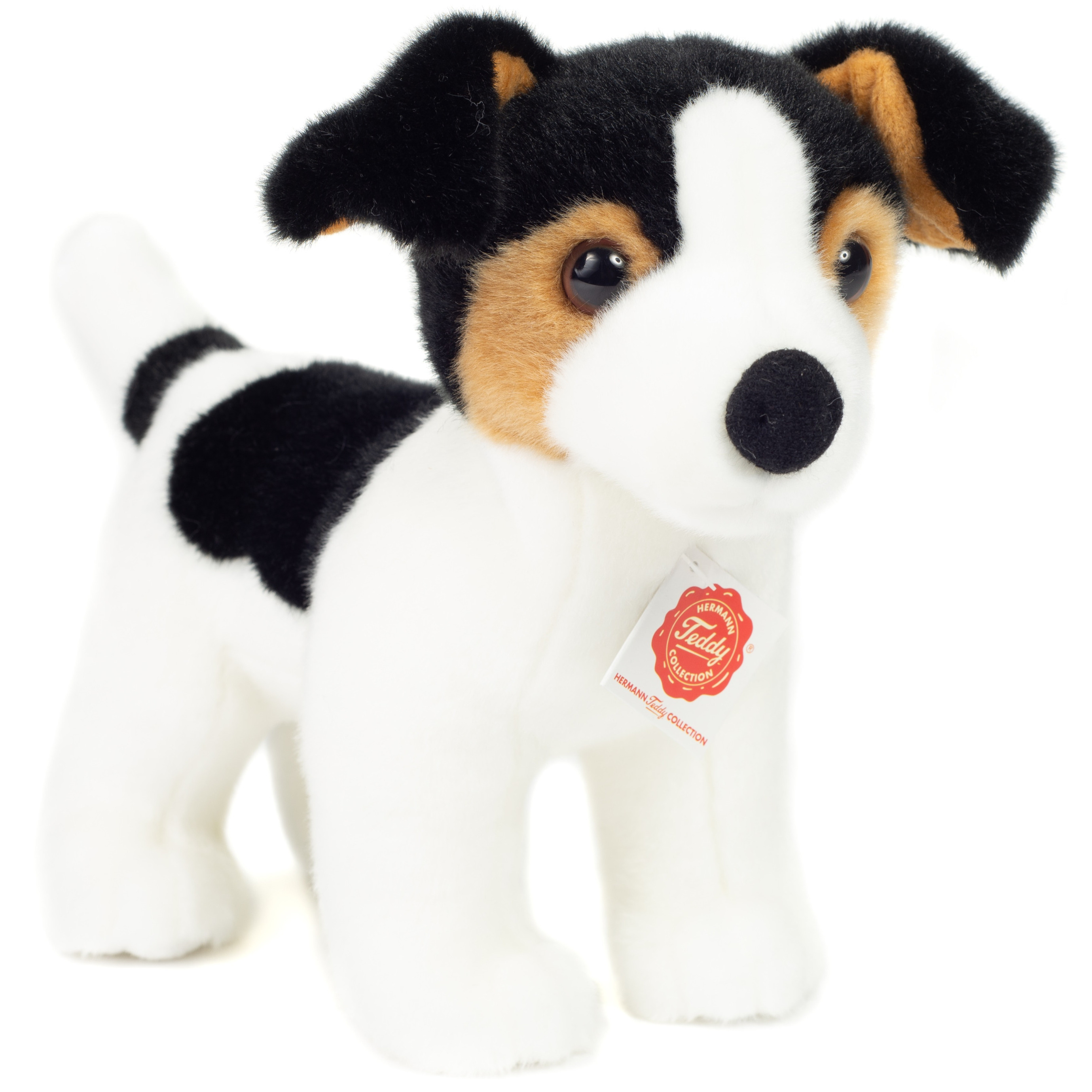 Hermann Teddy Knuffeldier hond Jack Russell Terrier - zachte pluche - premium knuffels - 28 cm