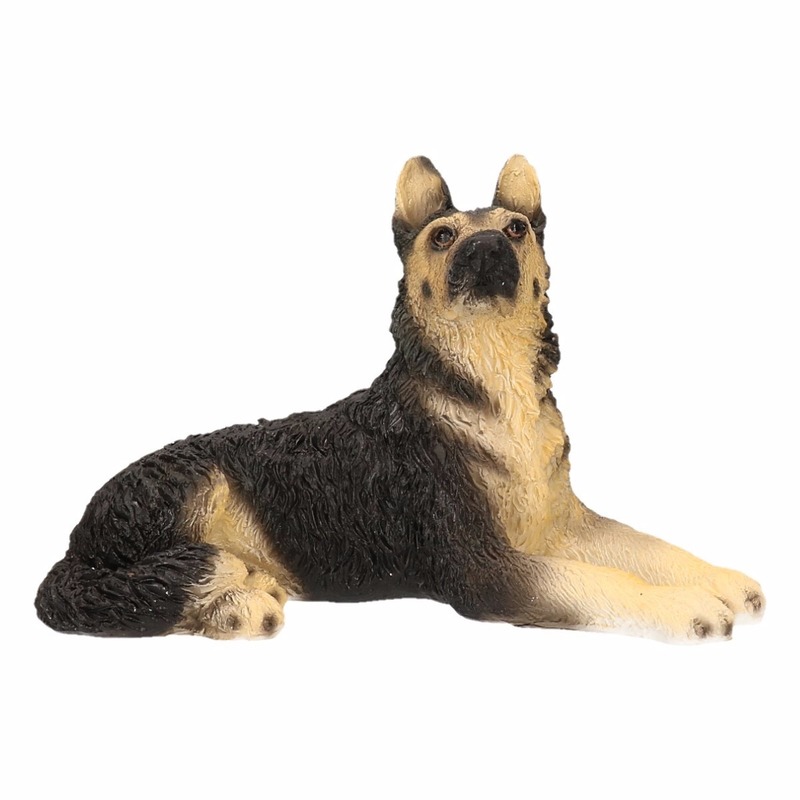 Honden beeldje Duitse Herder 14 cm