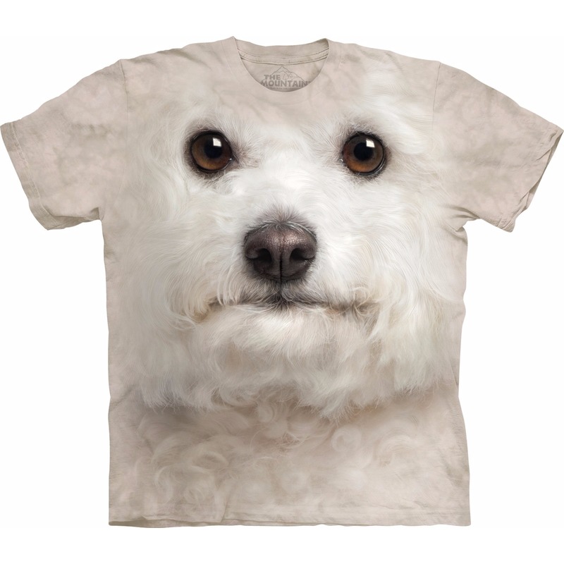 Honden dieren T-shirt Bichon Frise voor volwassenen