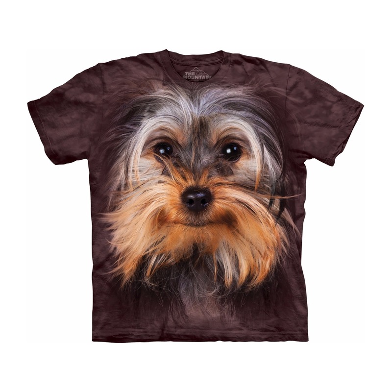 Honden dieren T-shirt Yorkshire Terrier voor volwassenen