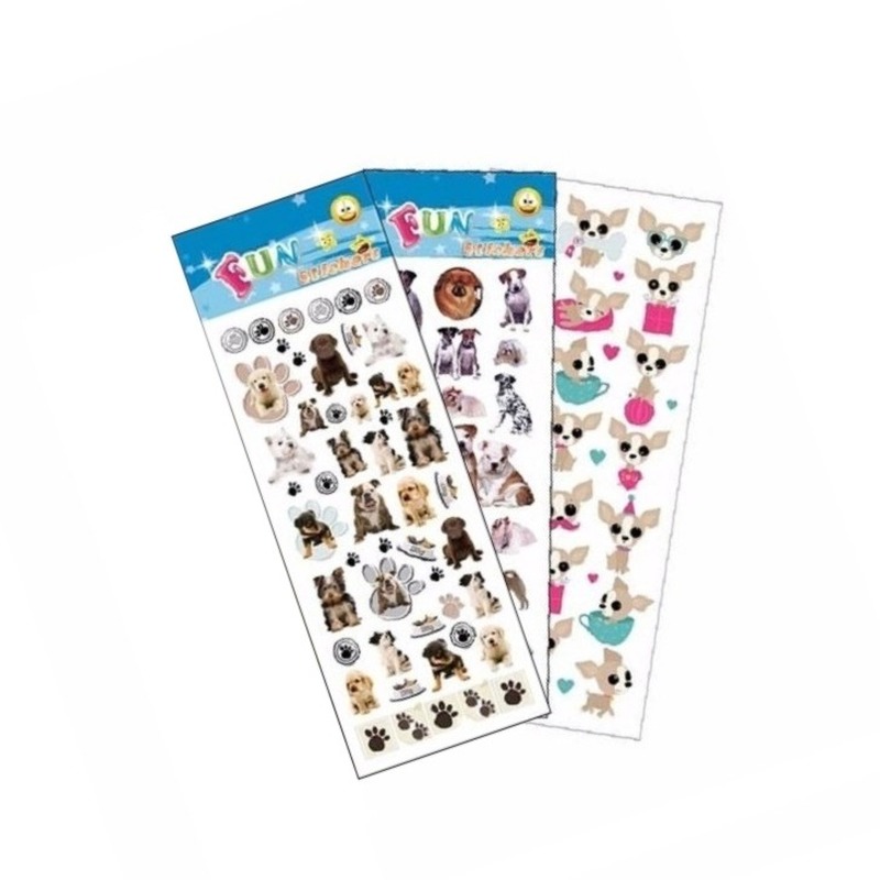 Honden thema stickers pakket
