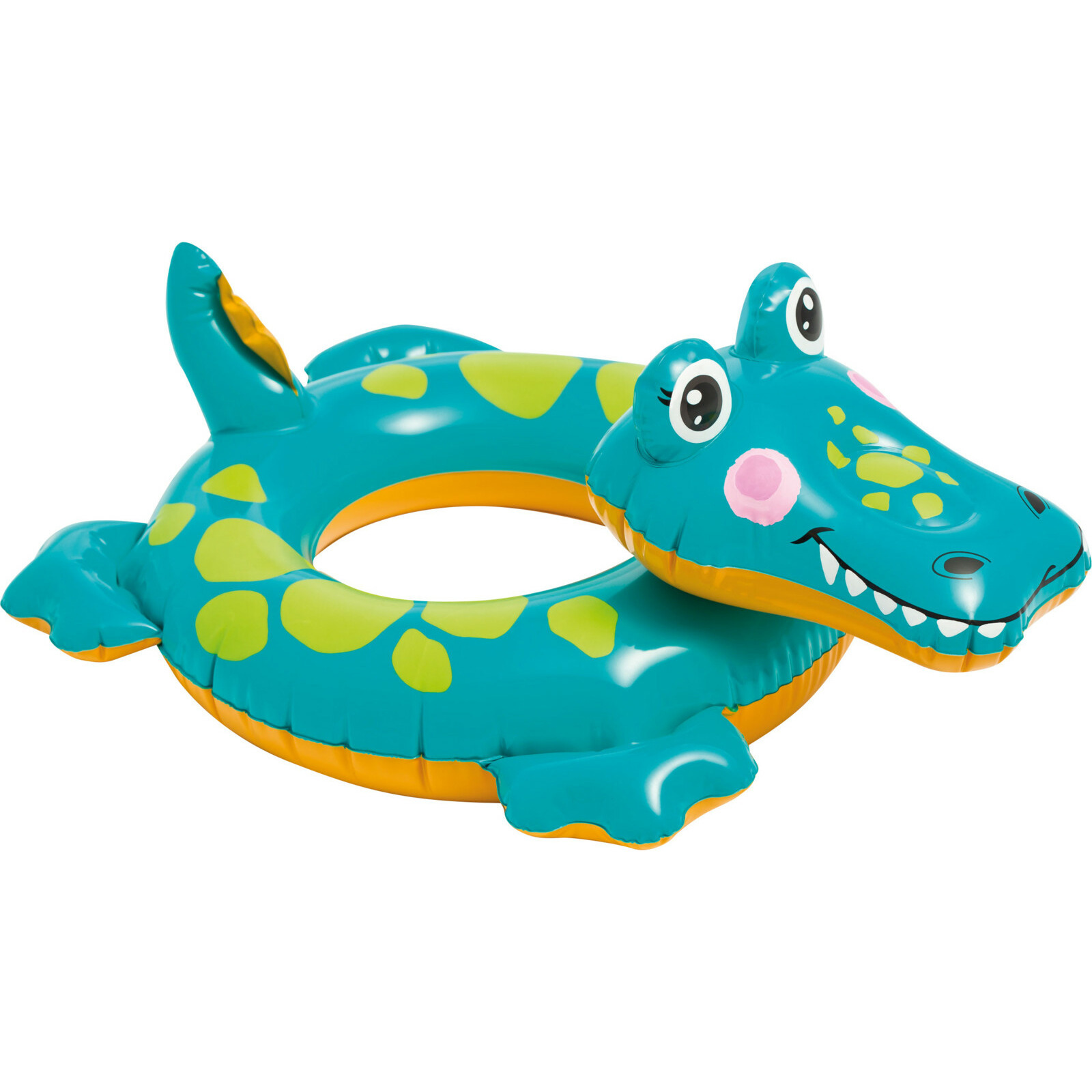 Intex zwemband/zwemring - krokodil - 66 cm - opblaasbaar