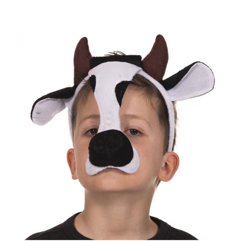 Kinder koeien masker met geluid