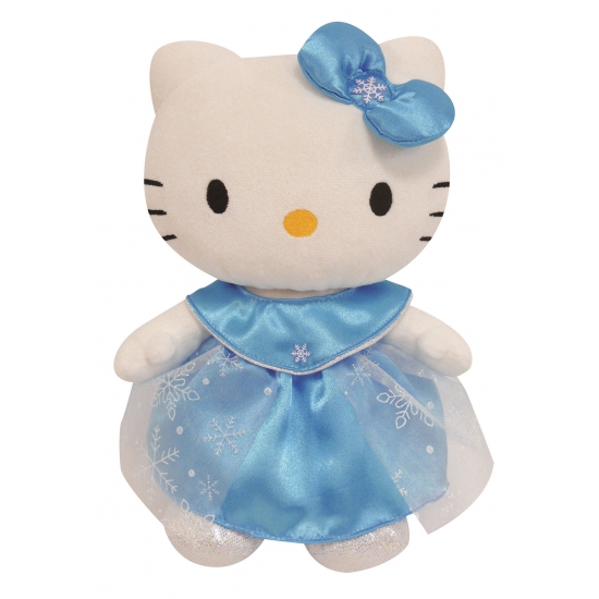 Knuffel Hello Kitty in prinsessen jurk