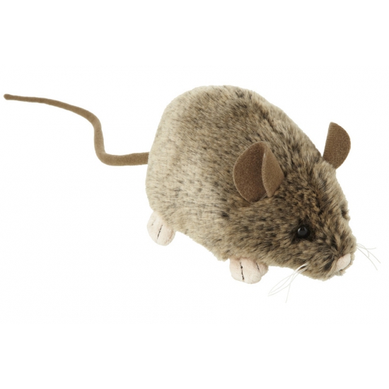Afbeelding Knuffel muis/muizen van 12 cm door Animals Giftshop