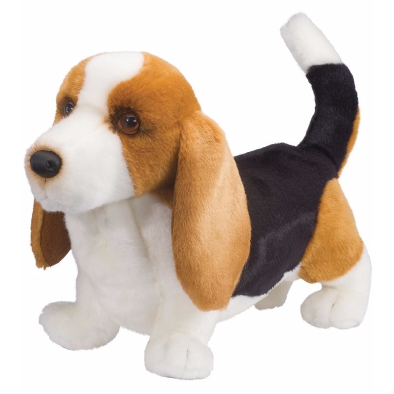 Afbeelding Knuffeldier hond Basset hond 41 cm door Animals Giftshop